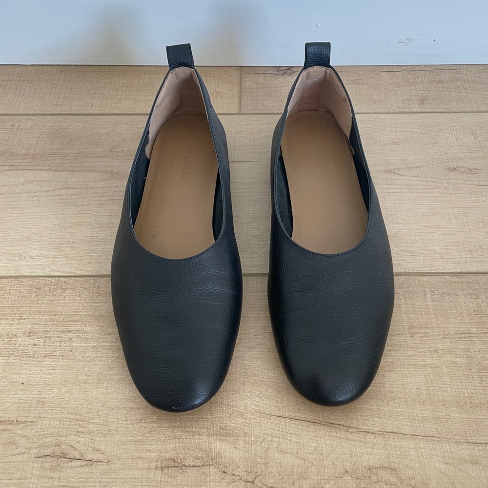 Everlane The Italian Leather Day Glove Flats